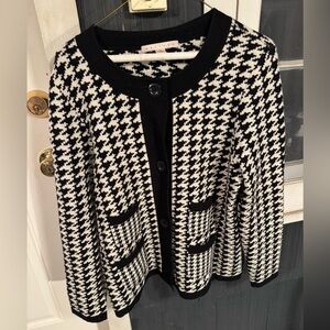 Belford Black and White Sweater